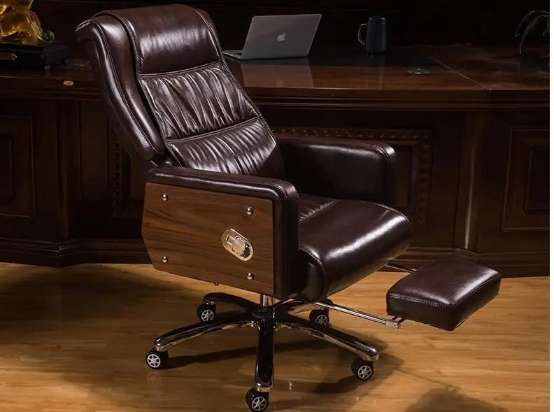 Massage reclining executive office chair