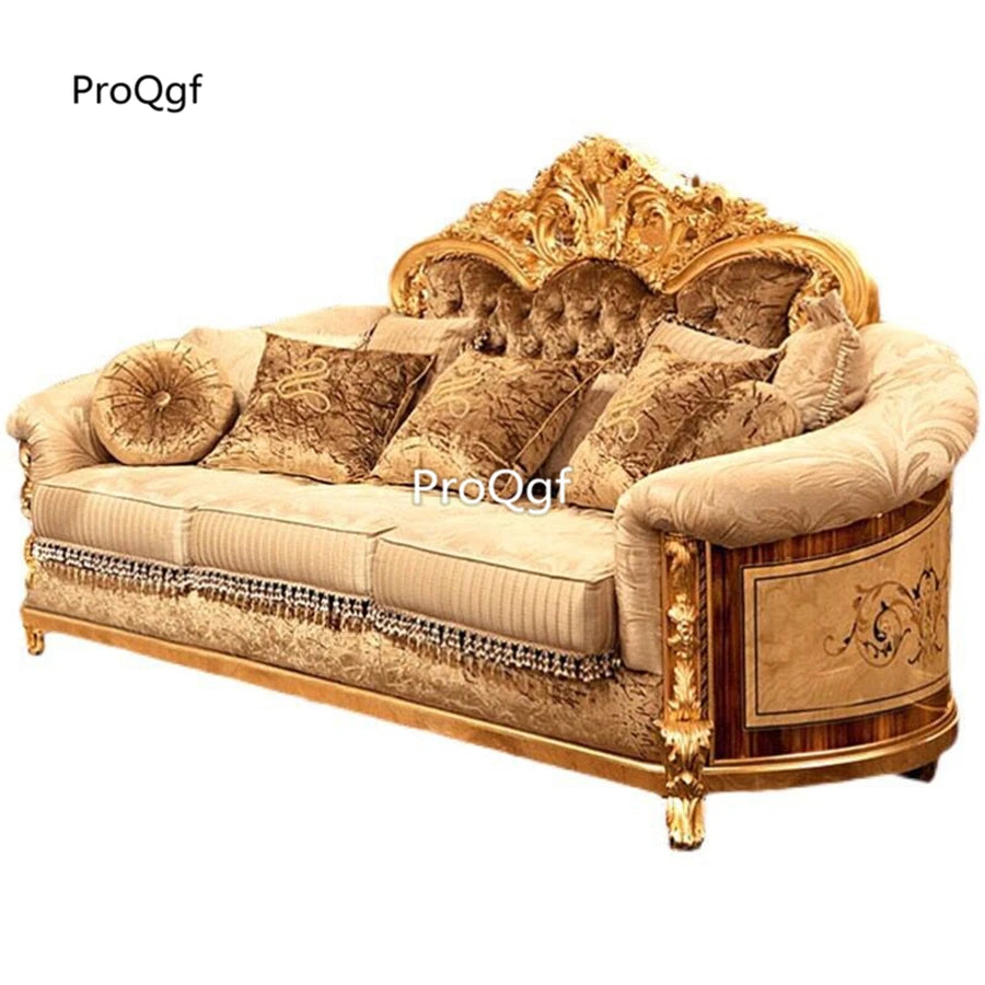 Prodgf 1Pcs A Set Gorgeous Castle Honeymoon Three People Seat Sofa