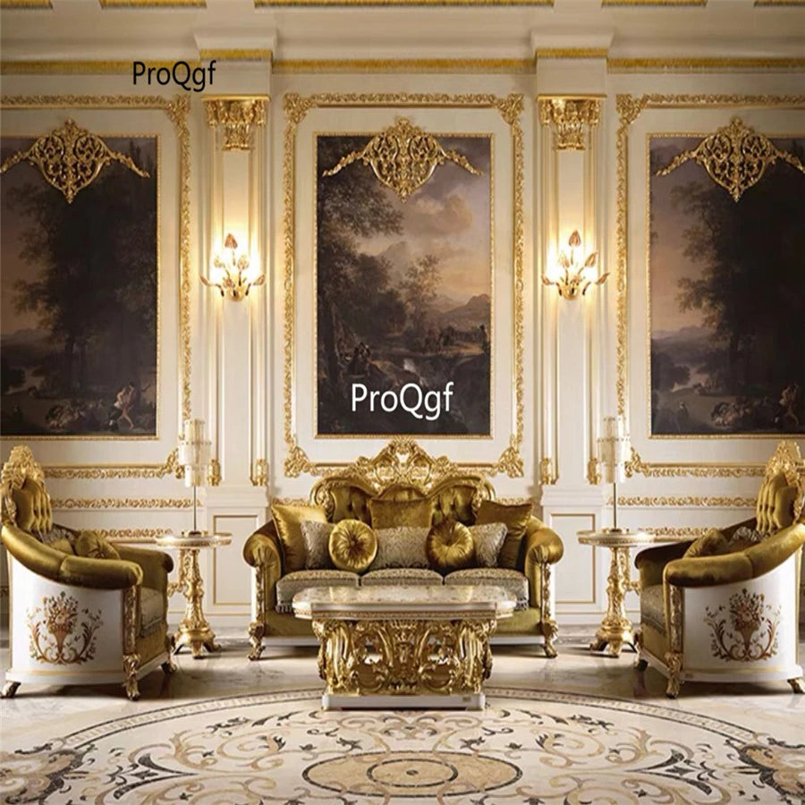 Prodgf 1Pcs A Set Gorgeous Castle Honeymoon Three People Seat Sofa
