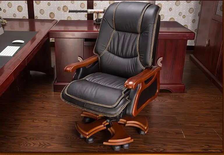 Massage reclining executive office chair