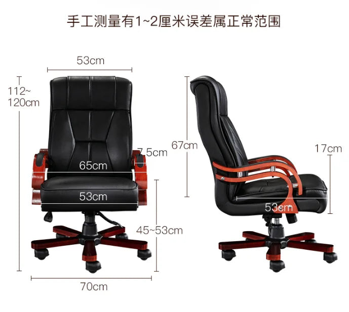 Business and Home Office Leather Chair