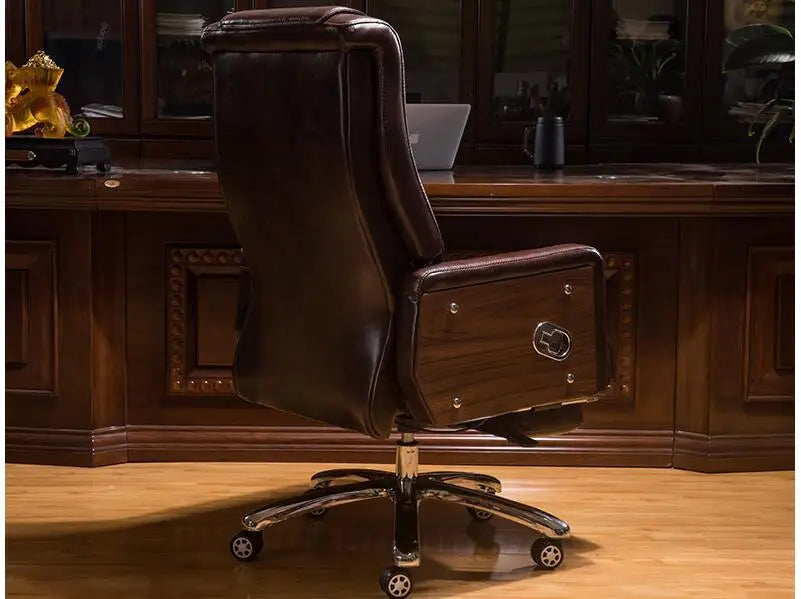 Massage reclining executive office chair