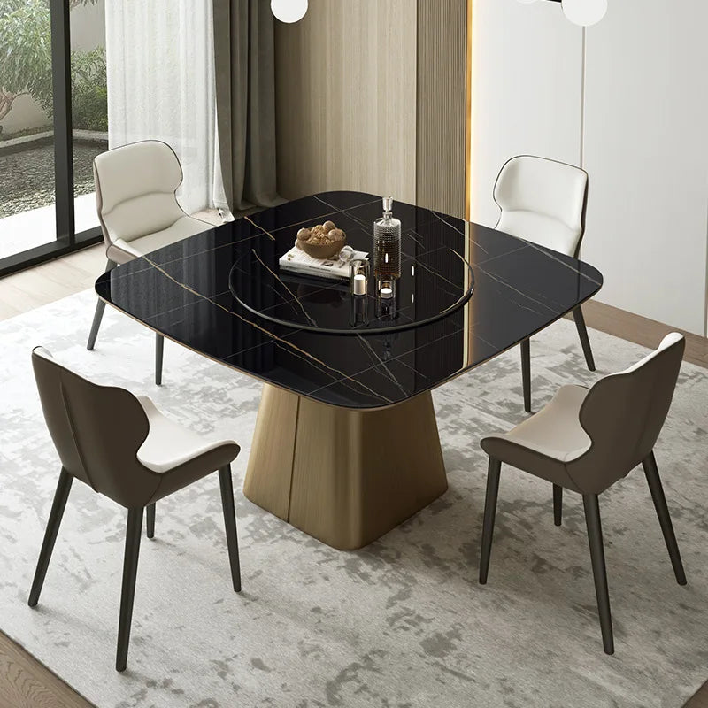 Anti-Scratch Slate Dining Table