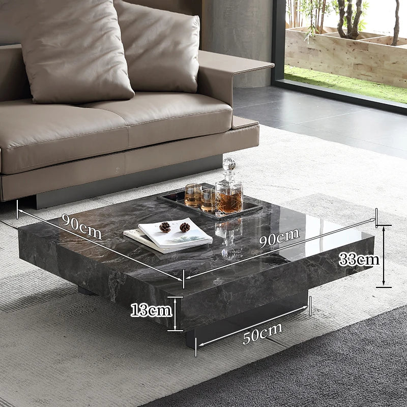 Luxury Stylish Coffee Table Premium Fashionable Minimalist Simple Side Table Unique Aesthetic Table Basses De Salon Furniture
