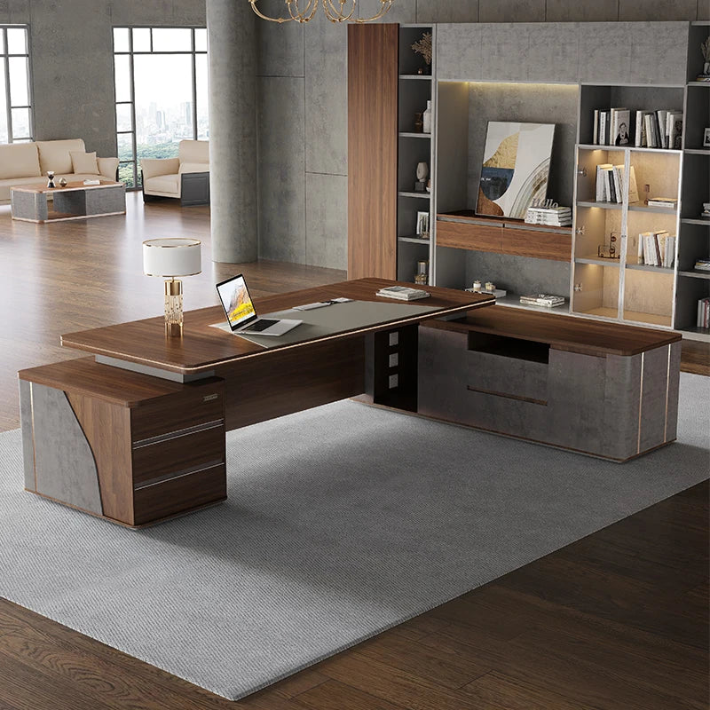 Office Desks Computer Study Desk Table Reception Corner Desktop Sofa Side Room Minimalist Offices Multifunction Home Furniture