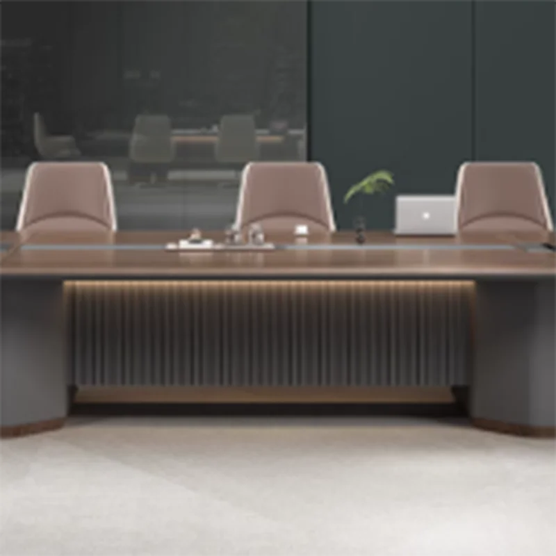 Modern Conference Executive Desk Work Office Ergonomic Standing Meeting Desk Computer Monitor Bureau Meuble Height Furniture