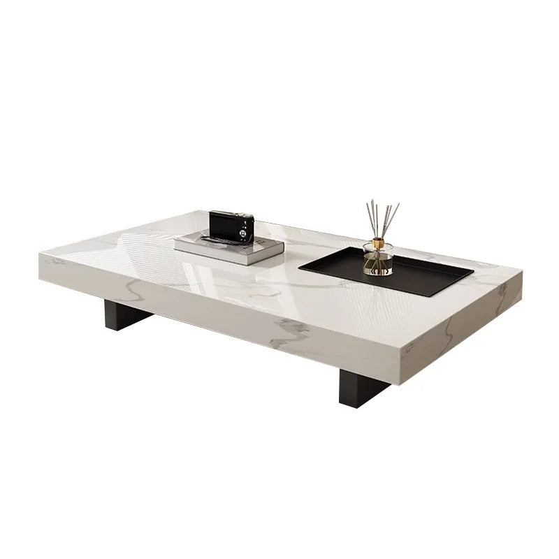 Italian Minimalist Slate Coffee Table