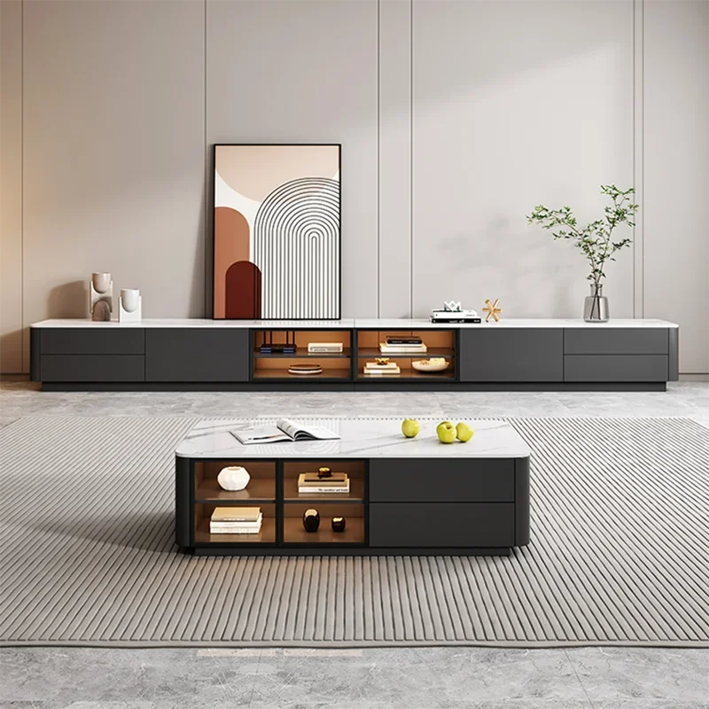 Nordic Storage TV Stand Lowboard Cabinet – Luxury Italian Living Room Furniture.