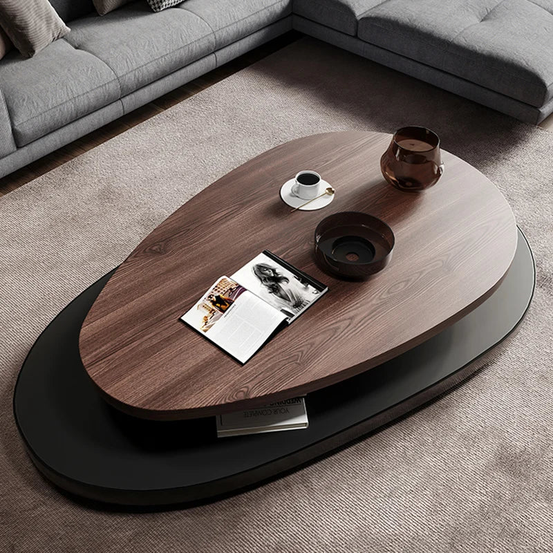 Nordic Luxury Coffee Table – Italian Wooden Design