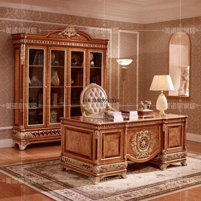 Custom-Made Solid Wood Desk