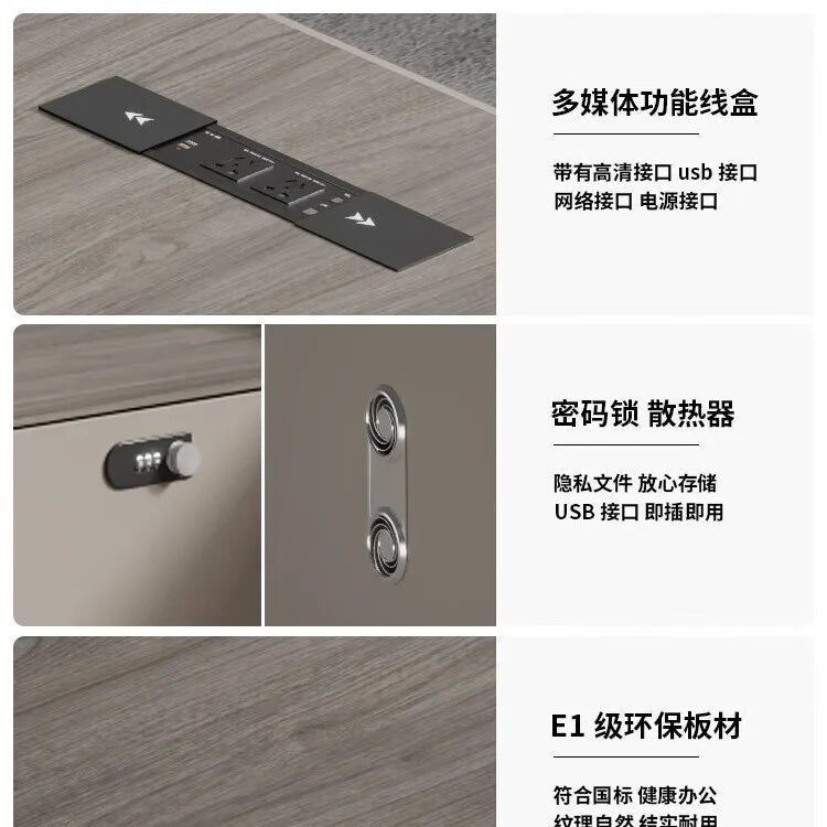 President of Boss Table Simple modern office desk and chair combination light luxury paint Dabantai atmospheric office furniture