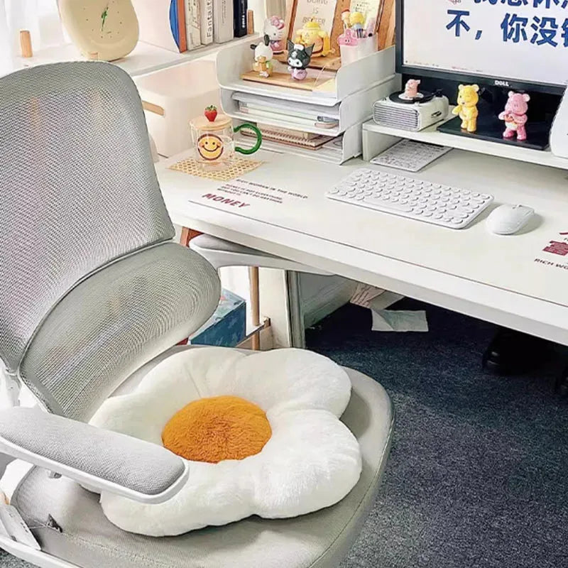 Modern ergonomic office chair with wheels