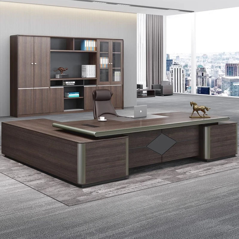 Executive L-Shaped Desk