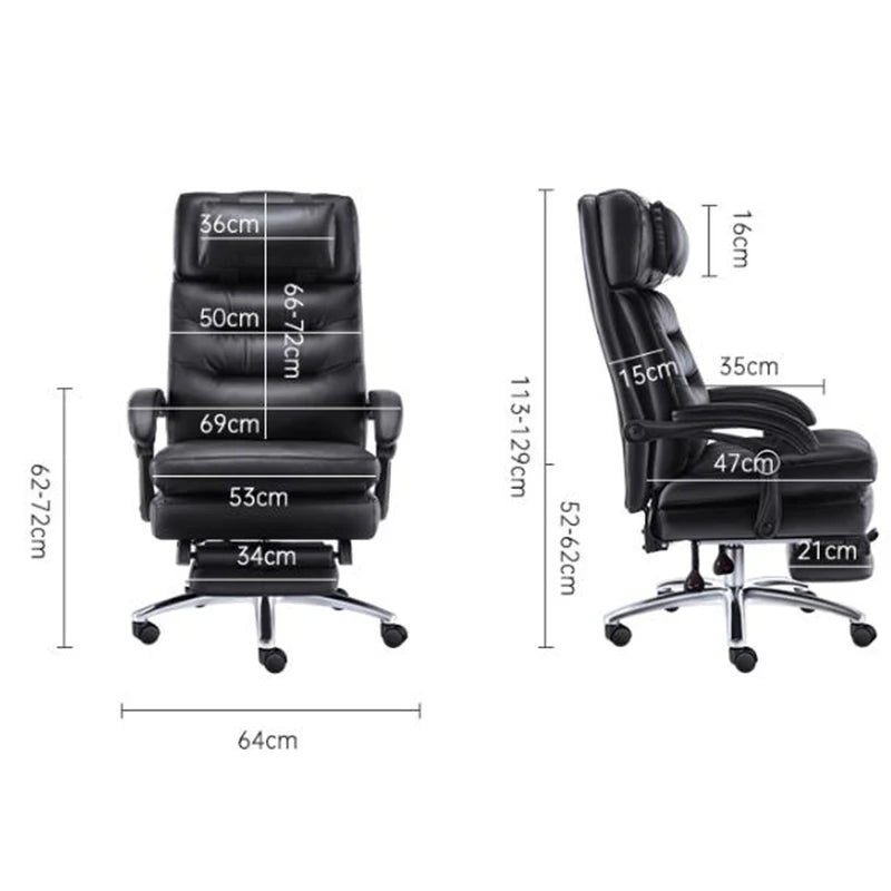 Luxurious Boss Armchair for Meetings & Relaxation