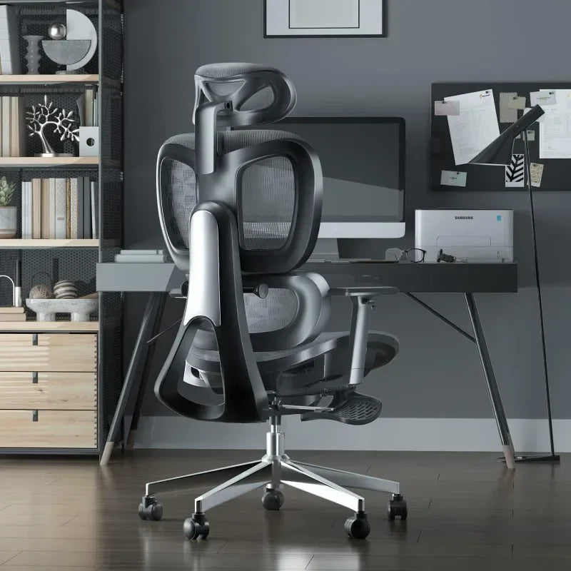 Ergonomic Mesh Office Chair – High Back Design with 3D Adjustable Armrests.