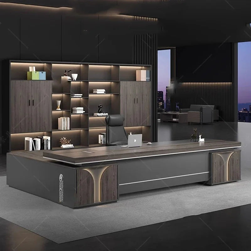 Corner desk for professional and home use