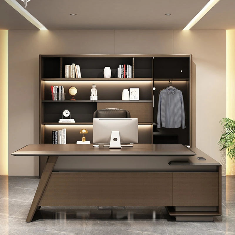 Luxury minimalist office desks for desktop organization