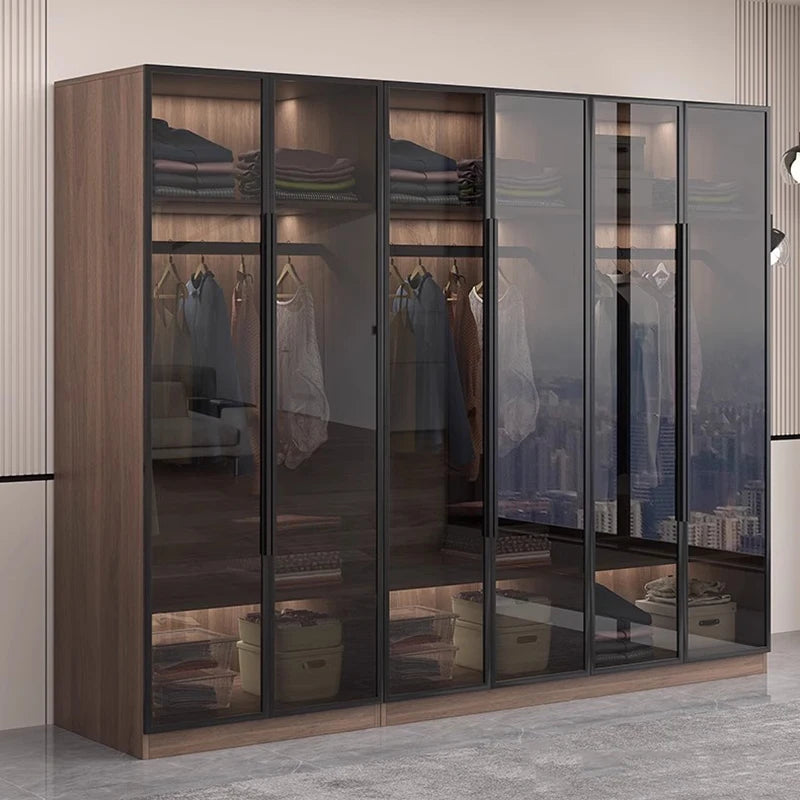 Waterproof Women’s Wardrobe – Luxury Modern Shelf for Bedroom and Living Room Storage