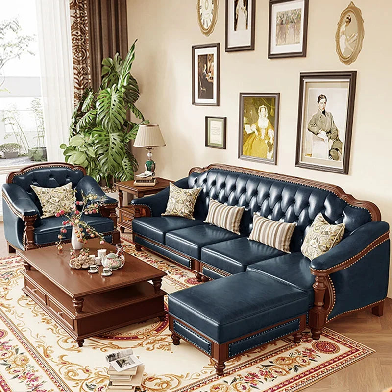 Lazy Minimalist Leather Sofas – Affordable Recliner and Multifunctional Designer Lounge