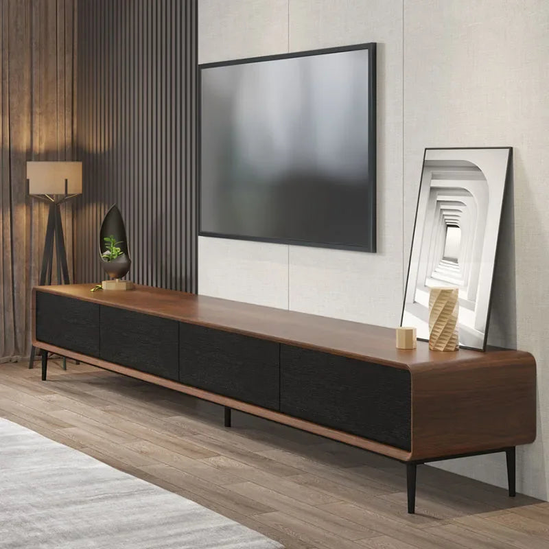 Floating Tv Unit Living Room Decoration White Cabinet Wooden Stand Mobile Furniture Farmhouse Console Modern Salon Pedestal Gold