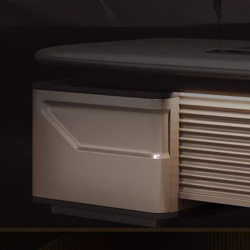 Luxury L-Shaped Boss Desk