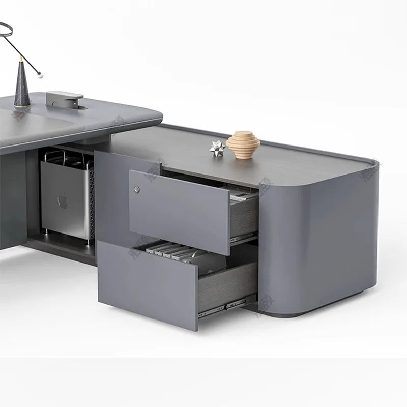 Modern corner L-Shaped office desk