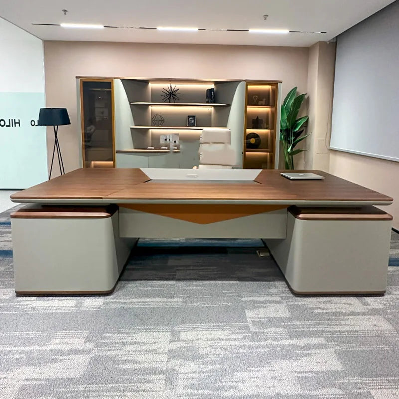 Console Storage Office Desk Drawers Standing Reading Seating Computer Desks Luxury Writing Scrivania Da Gaming Office Furniture