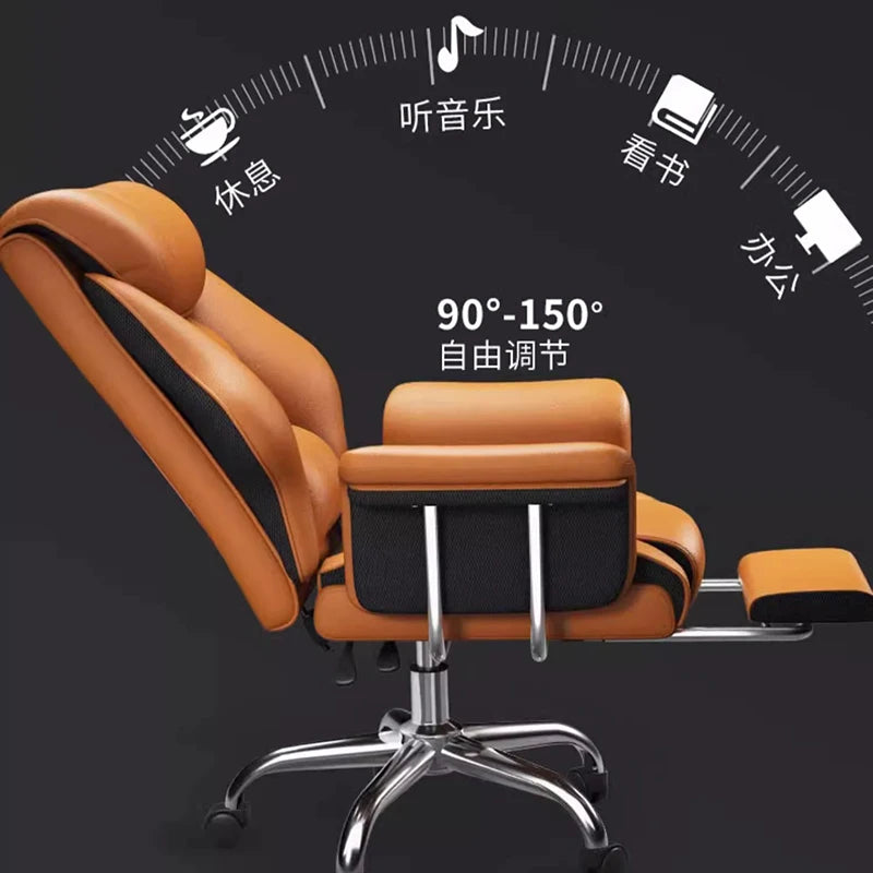 Ergonomic boss chair for home or office