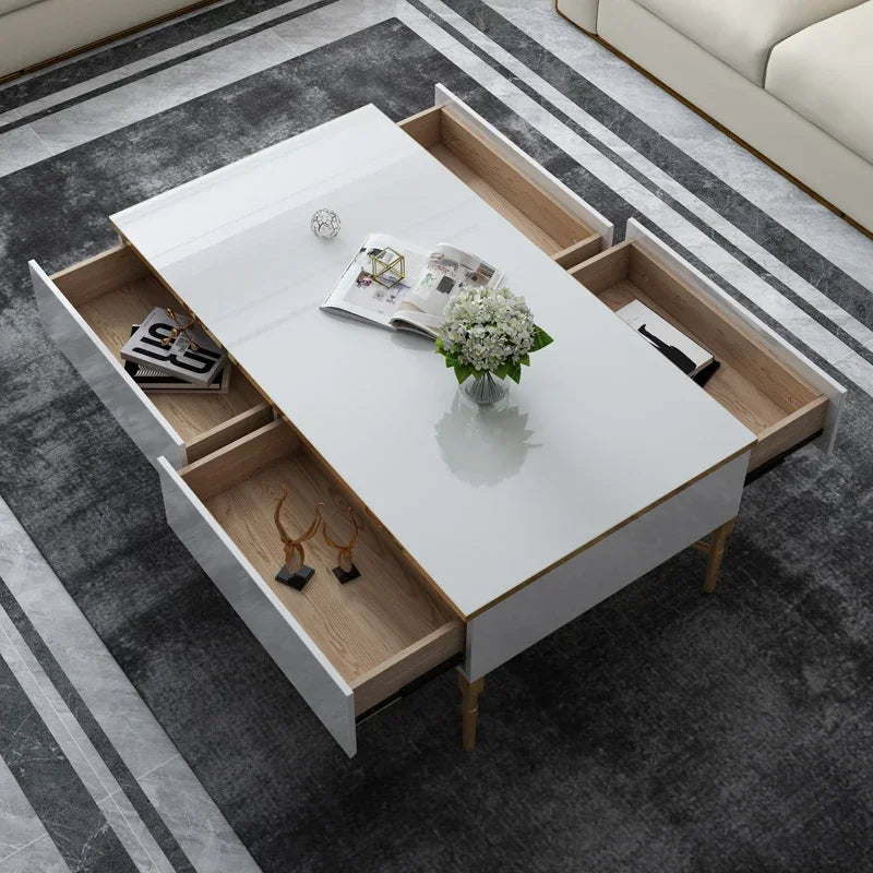 Low Table Room Desks Japanese Furniture Round Home Center Side Coffee Modern Night Mini Luxury Lightweight Hall Dining Tables