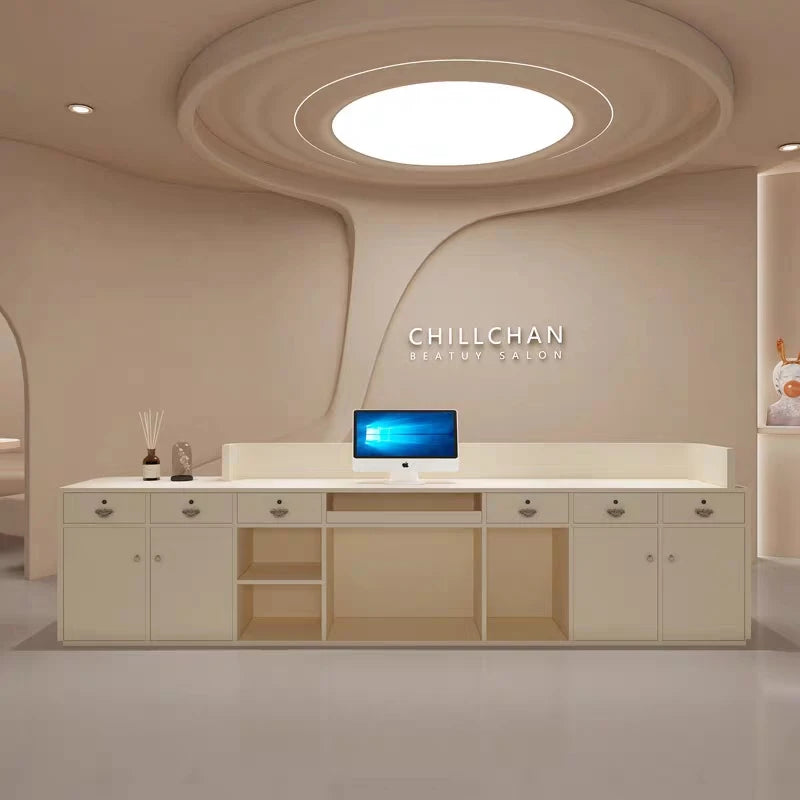 Modern Reception Counter and Bar Furnishings