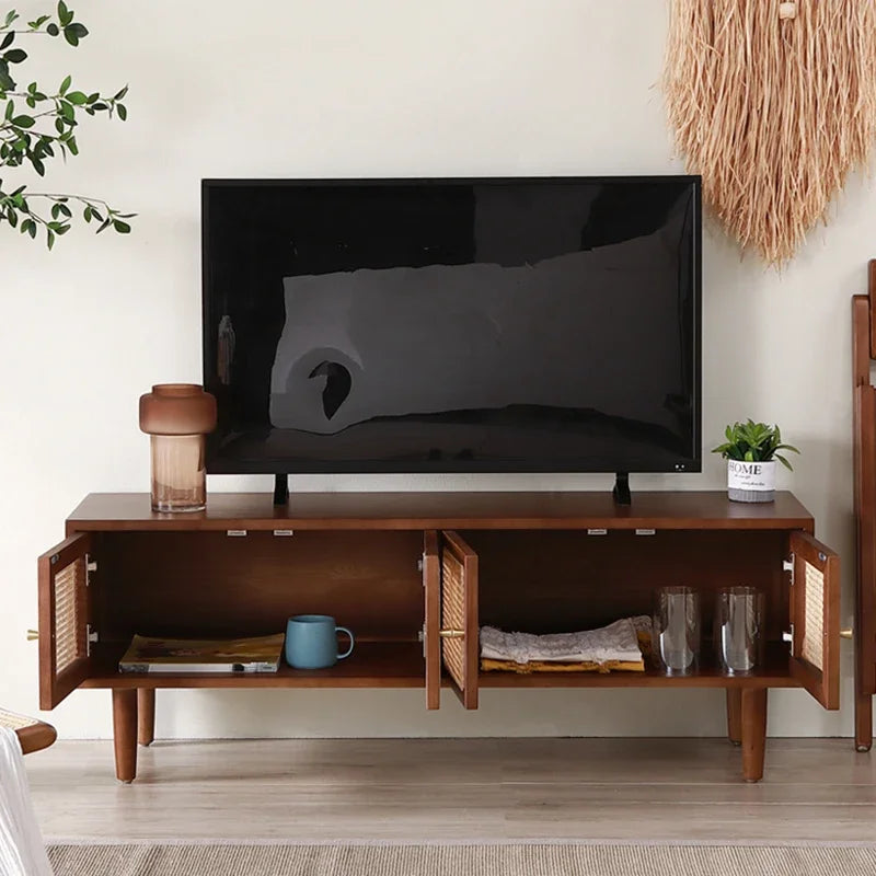 Industrial TV Stand – Luxury Modern Wall Unit for Comfortable Living Room Decor