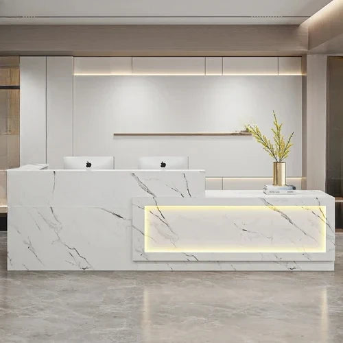 Modern Simple Reception Desks for Spas and Offices