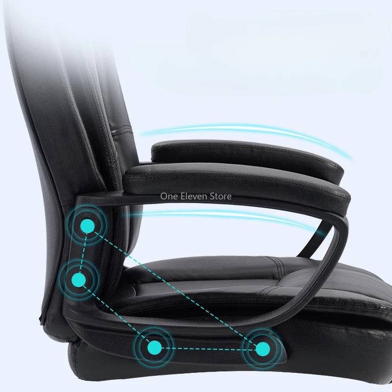 Gamer office chair with recliner and kneeling option