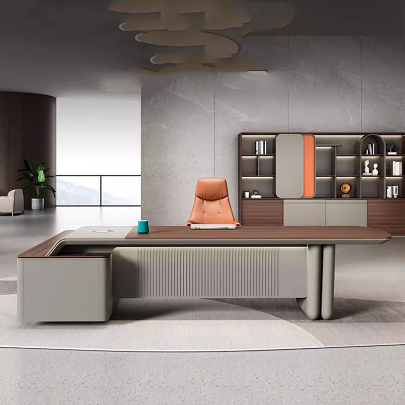 Writing Standing Office Desk Storage Corner Cheap Drafting Luxury Office Desk School Table Pliante Fashionable Furniture HDH