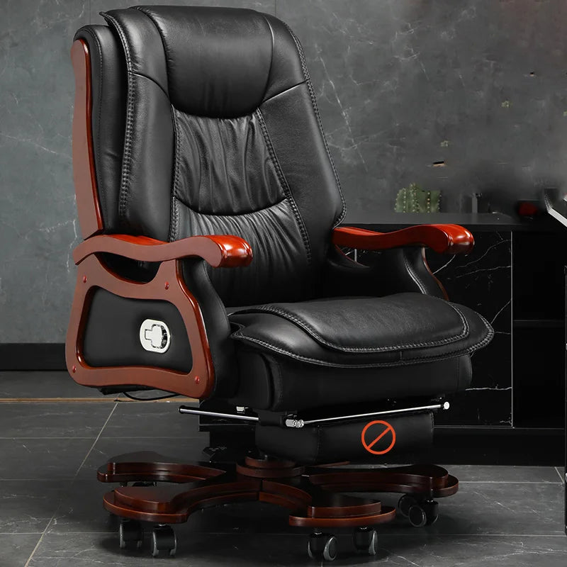 Ergonomic Executive Recliner Office Chair – Stylish Chaise Desig