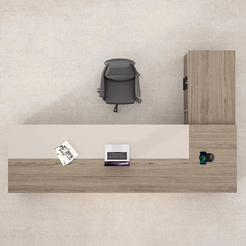 Sedentary Computer Desks Storage Executive School Modern Office Desks Study Students Corner Tavolo Da Lavoro Furniture Desk