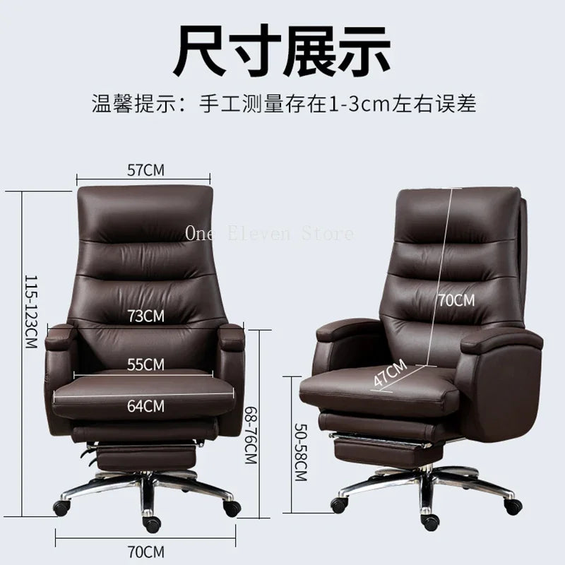 Luxury Ergonomic Computer Armchair – Weightless, Reclining, and Rotating