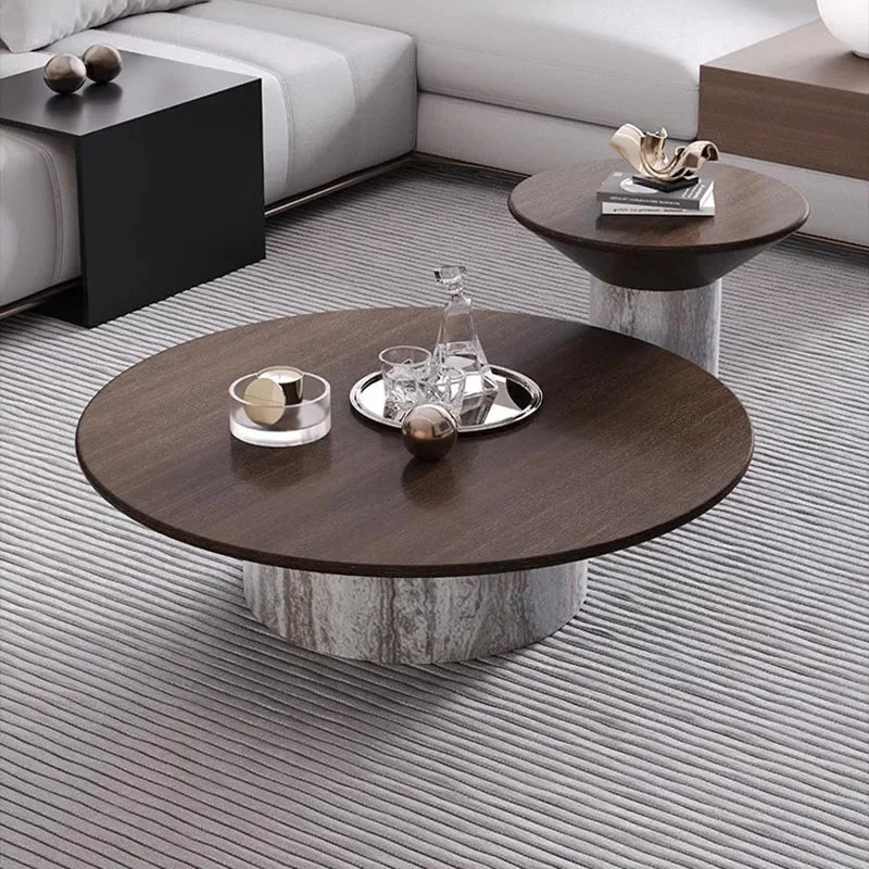 Italian Luxury Coffee Table Nordic Salon Balcony Minimalist Books Side Table Furniture Modern Design Mesa Centro Home Decor