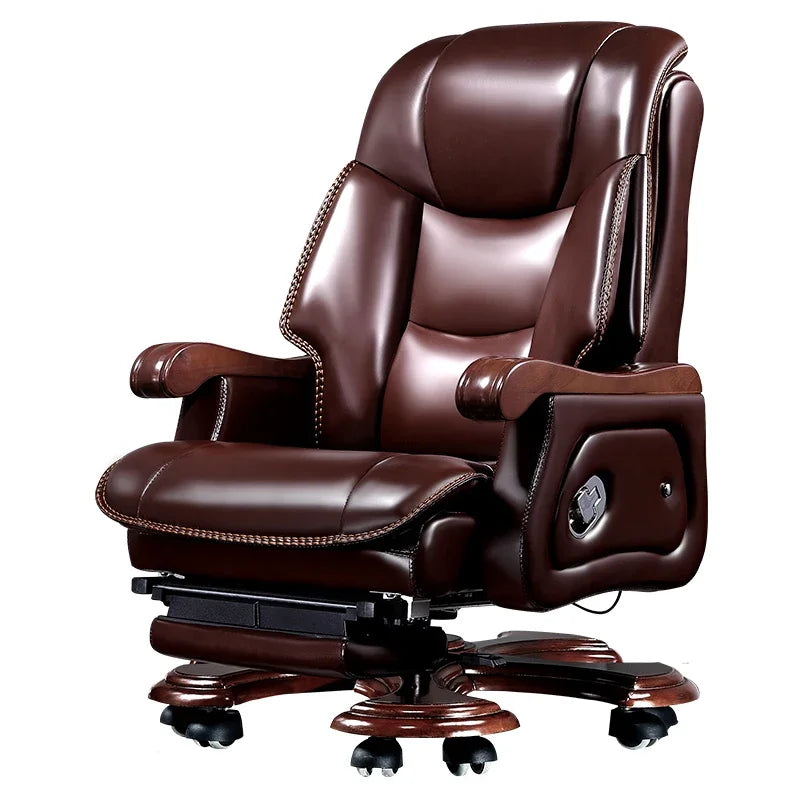 omfortable Gaming Chair: Mobile Nordic Design with Massage Feature