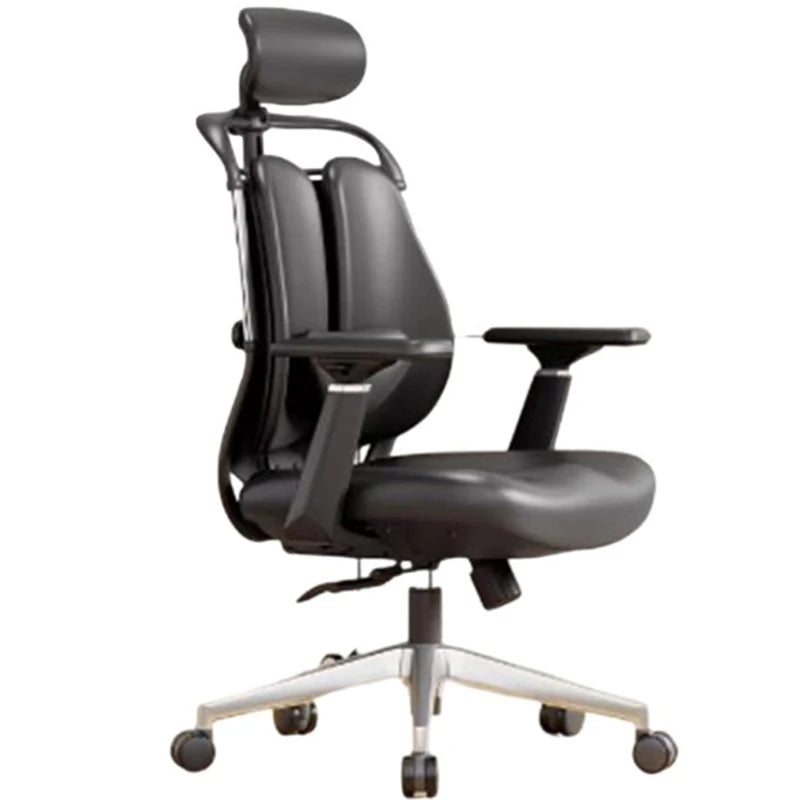 Ergonomic Swivel Office Chair with Neck Pillow