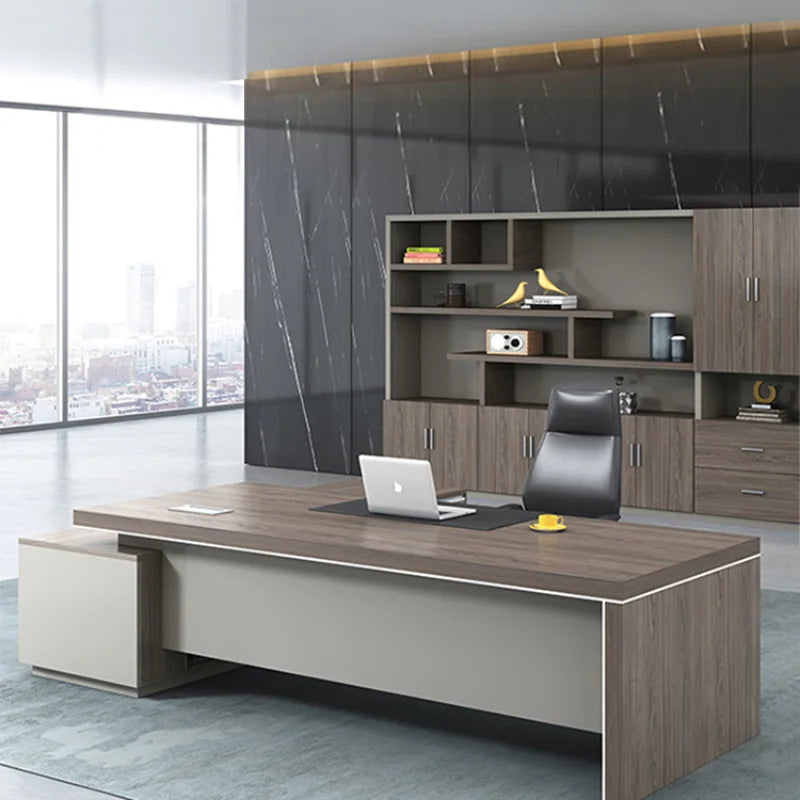Multifunctional L-shaped Office Desk