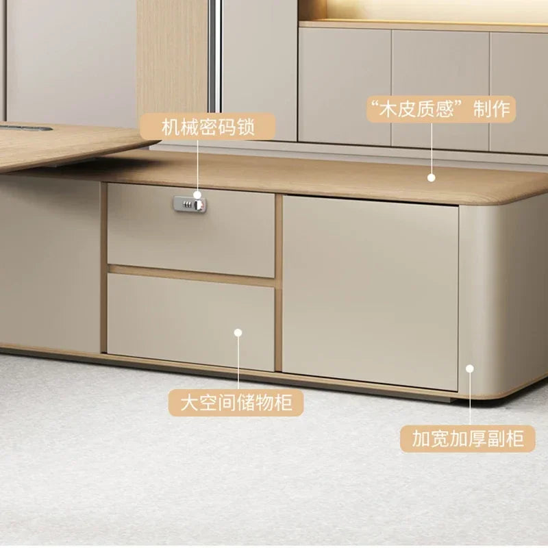 Minimalist Bedroom Desk – Corner Office Workstation, Multifunctional Modern Reading Table, Biurka Komputerowe, Simple Gaming Desk