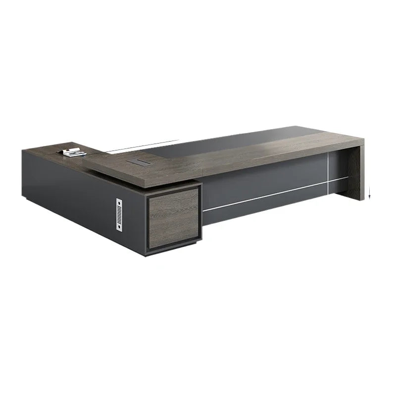 Multifunctional L-Shaped Desk for Home Office & Study
