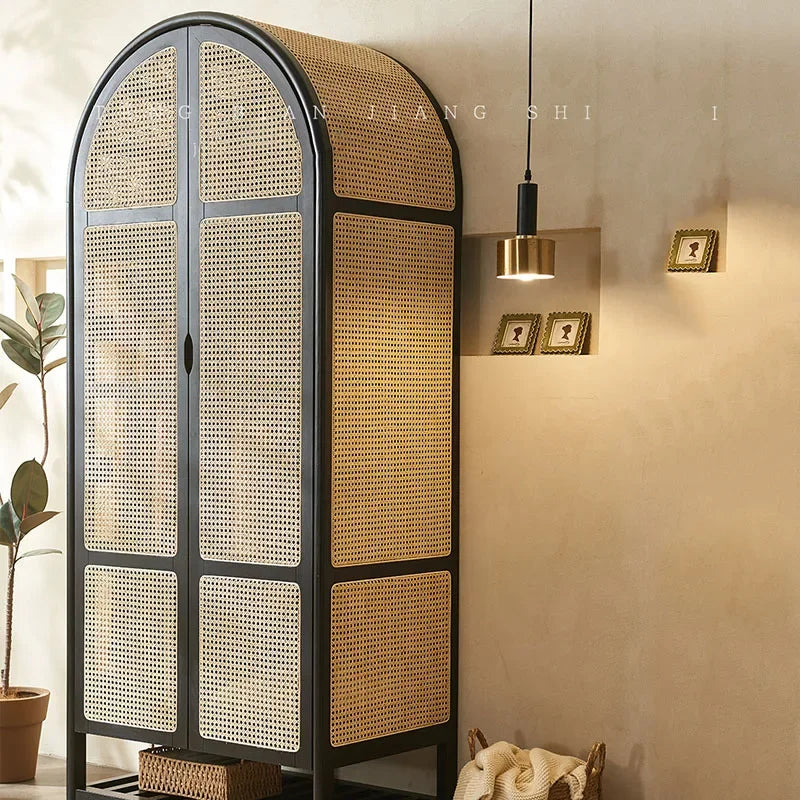 Kommoden Armoire – Multifunction Storage Locker, Clothes Closet, Modern Chest of Drawers and Shoe Rack