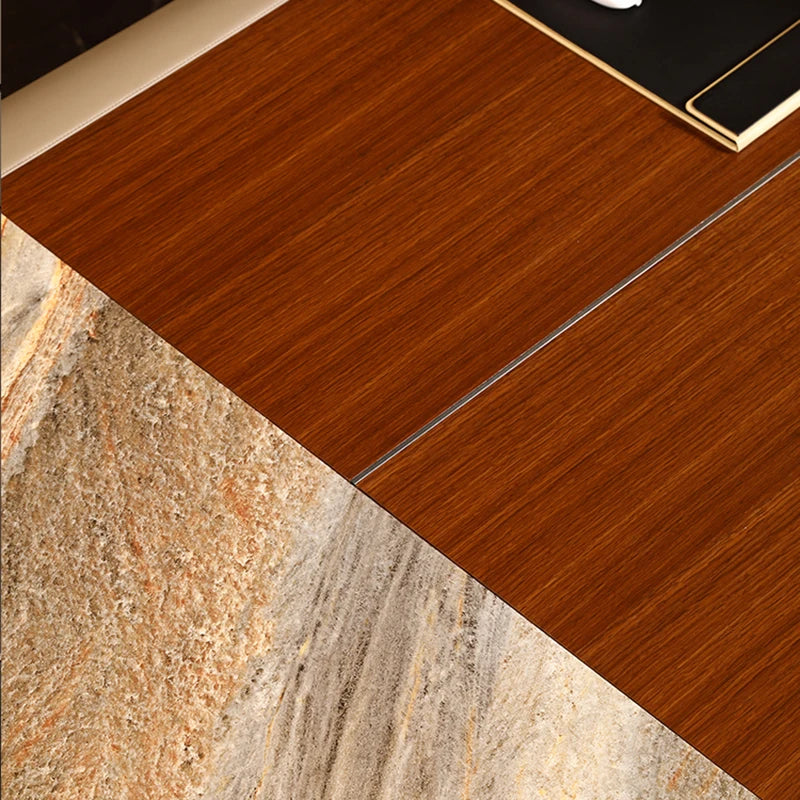 Luxury Mesa Office Desk Workbench Aesthetic School Decorations Corner Writing Executive Scrivania Angolare Office Furniture