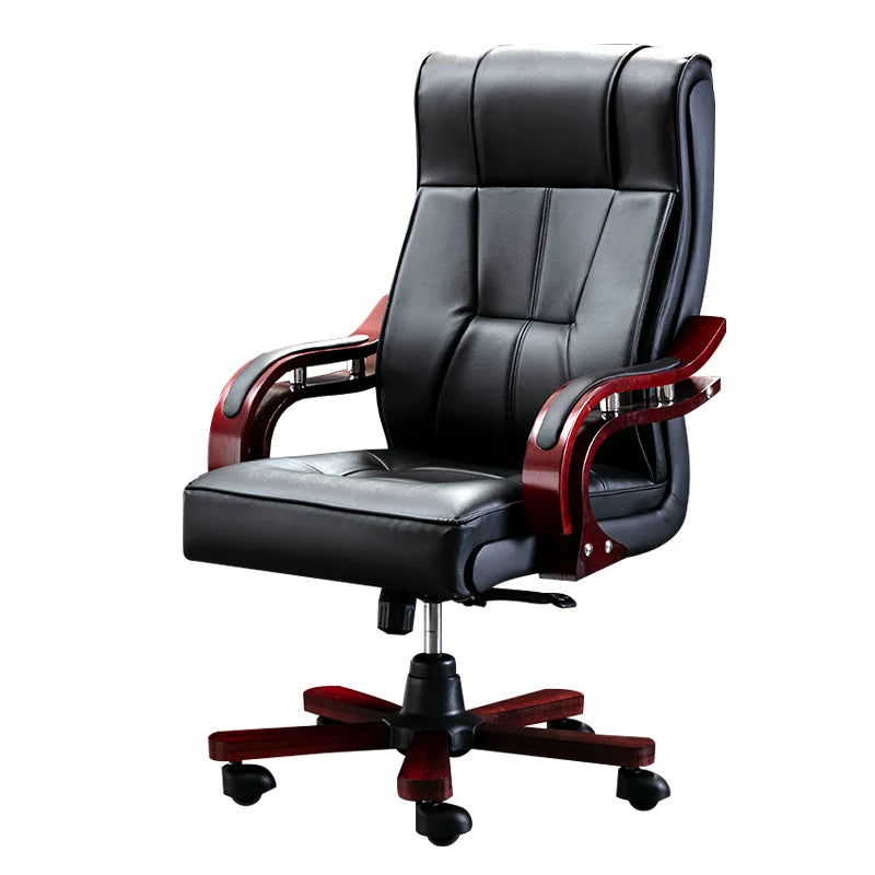 Boss Chair - Genuine Leather Ergonomic Massage Chair