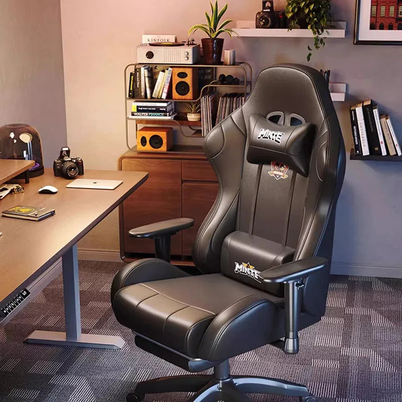 Executive Gamer Recliner – Swivel Desk Chair for Office and Gaming.