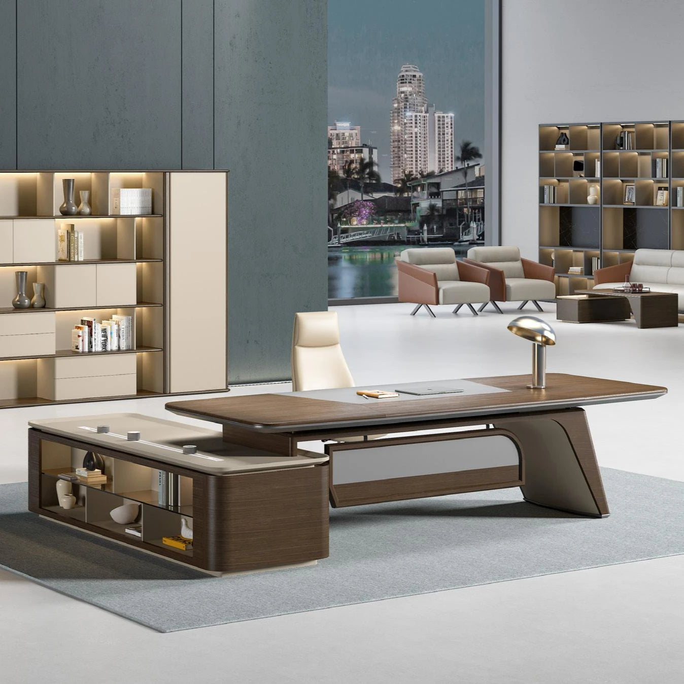 Modern work desk for new buildings