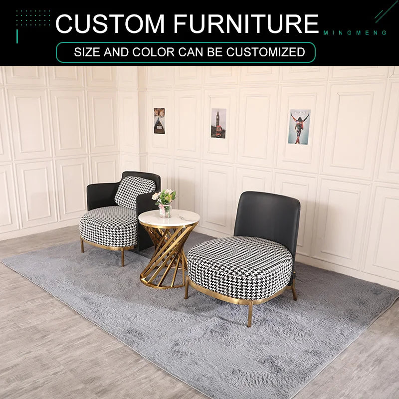 Cafe Furniture Customized Hotel Sofa Customized Cafe Western Booth Sofa Nordic