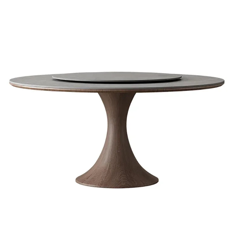 Round Dining & Conference Table Set with 4 Chairs